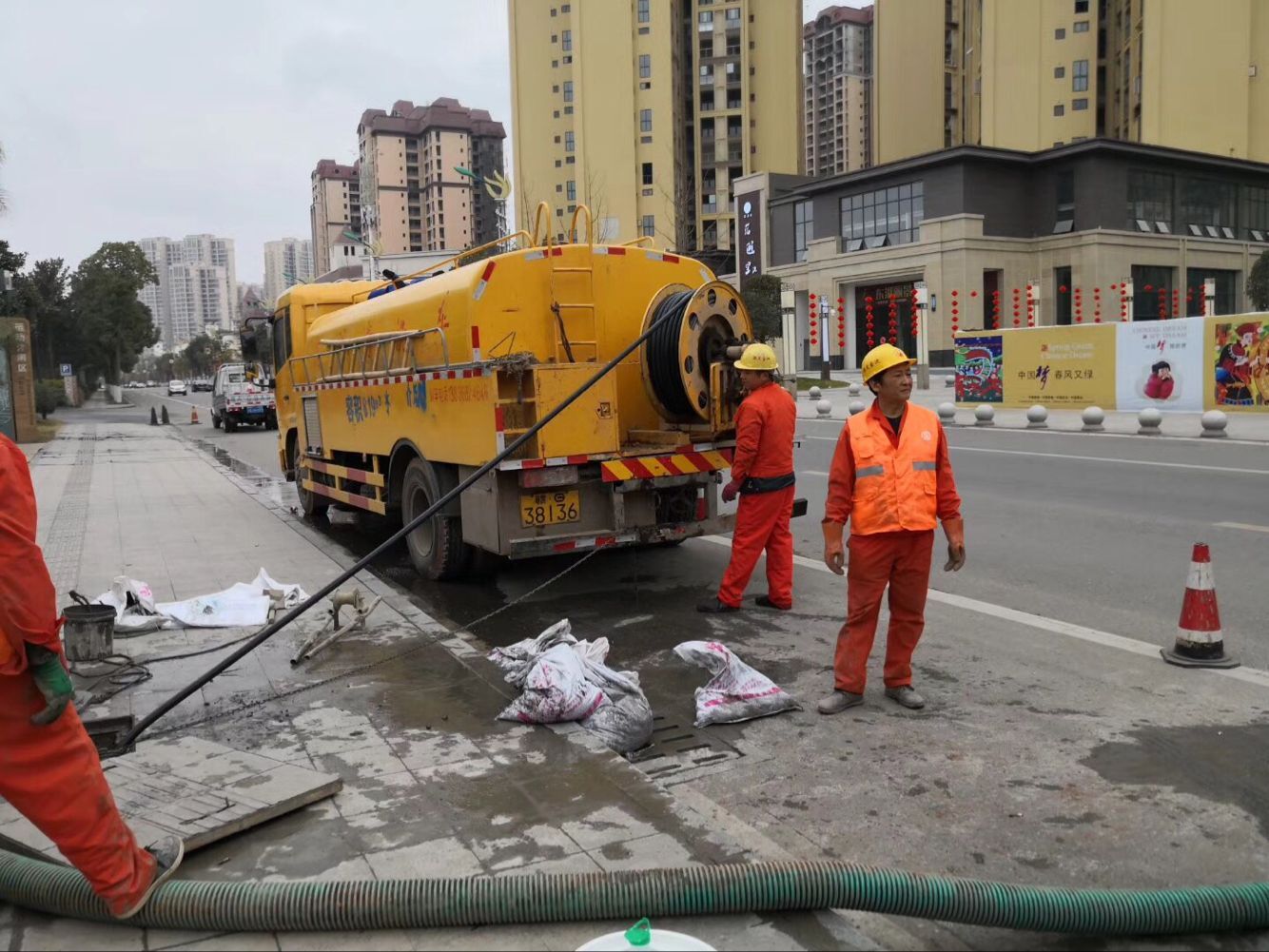 攀枝花排污管道清淤-管道清洗